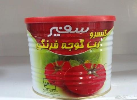 قیمت خرید رب گوجه سفیر + فروش ویژه